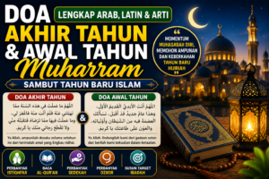 Tata cara membaca doa akhir tahun dan Awal tahun
