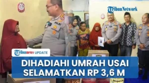Aksi Heroik Nenek Juru Parkir Brebes Gagalkan Perampokan Rp 3,6 M, Diangkat Umrah oleh Korban