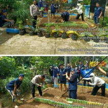 Bhabinkamtibmas Dorong Optimalisasi Lahan untuk Ketahanan Pangan Berkelanjutan