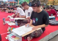 Generasi Muda Bali Unjuk Kreativitas Melalui Lomba Seni Lukis Wayang Klasik di PKB 2026