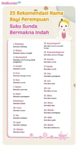 Inspirasi Nama Bayi Perempuan Sunda yang Aesthetic dan Penuh Makna