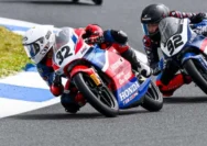 Kiandra Ramadhipa Jadi Kebanggaan Indonesia di Estoril dengan Podium Tertinggi Moto3 Junior