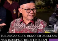 Tunjangan Guru Naik Rp500 Ribu, Guru ASN Setara Gaji Pokok Ditransfer ke Rekening Pribadi